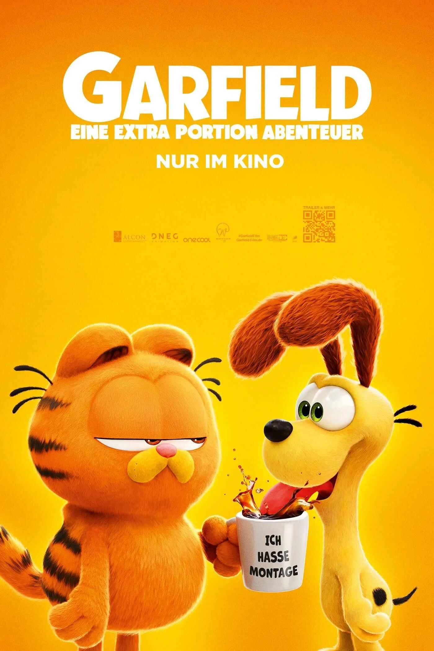 The Garfield Movie (2024) - Stream Animation movies with ROOM IPTV IPTV service